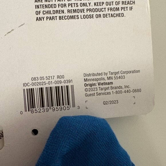 Boots & Barkley Hydrant Inspector Dog Sweatshirt Size Large Blue Pet Apparel NEW - Picture 4 of 5